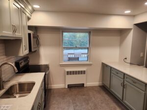 Kitchen remodel sink and cabinets