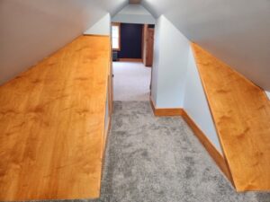 Room remodel with custom woodwork and built-ins-2