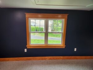 Room remodel with windows