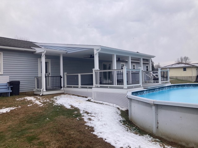 Porch and deck